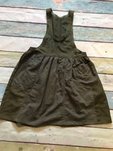 Load image into Gallery viewer, linen pinafore dress, size 8-12