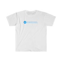Load image into Gallery viewer, Verified Bisexual Tee | Blue Check Series