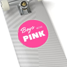 Load image into Gallery viewer, Boys Wear Pink Sticker