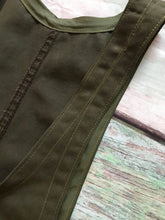 Load image into Gallery viewer, linen pinafore dress, size 8-12