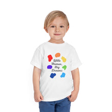 Load image into Gallery viewer, Little Human, Big Dreams Toddler T-Shirt