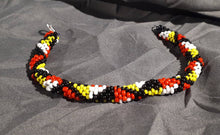 Load image into Gallery viewer, Handmade Bead Bracelet - Two Spirit Pride, Medicine Wheel