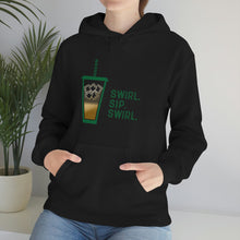 Load image into Gallery viewer, Swirl Sip Swirl Iced Coffee Hoodie