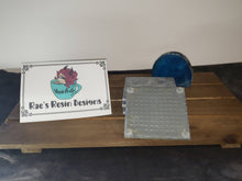 Load image into Gallery viewer, Gray Acrylic Swirl Tile Coasters
