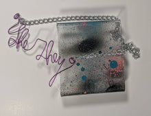 Load image into Gallery viewer, She/They Talisman Necklace - Purple