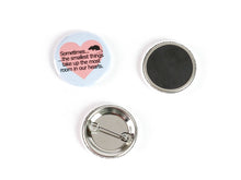 Load image into Gallery viewer, These Paws Hold My Heart - Rat Pinback Buttons or Strong Ceramic Magnets