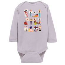 Load image into Gallery viewer, Open Your Mind Long Sleeve Bodysuit