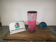 Load image into Gallery viewer, 22oz Glow in the Dark Soot Sprite Family Glitter Resin Tumbler