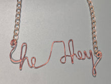 Load image into Gallery viewer, He/They Talisman Necklace - Blush