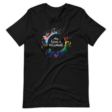 Load image into Gallery viewer, The Future Is Inclusive Tee | LGBTQ+ Tees | Gay Pride | Queer Tees | Inclusive Pride Tshirt