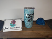 Load image into Gallery viewer, Mermaid Vibes 20oz Glitter Tumbler