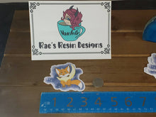 Load image into Gallery viewer, Hanging From The Moon - Vinyl Fox Sticker