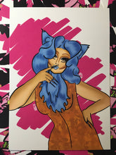 Load image into Gallery viewer, Werewolf Drag Queen Kimchi 5x7 Print