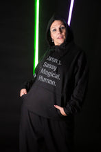 Load image into Gallery viewer, Strong Sassy Magical Human Hoodie - Silver