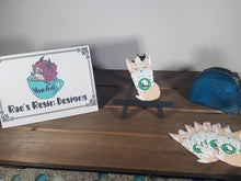 Load image into Gallery viewer, Fox Latte Vinyl Sticker
