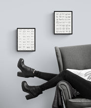 Load image into Gallery viewer, Boobs Line Art, Nude Funny Boobies, Boobs Print, Feminist Art, Feminist illustration, Line Art Print, Body Sketch, Nude Curvy Woman Print