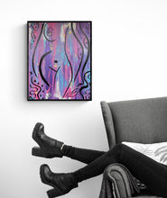 Load image into Gallery viewer, "The Bi Eye" - Original Acrylic Painting by Canadian Artist Rina Kazavchinski