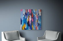 Load image into Gallery viewer, Custom Commissioned Painting Original by Canadian Abstract Artist Rina Kazavchinski