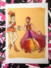 Load image into Gallery viewer, Yvie Oddly & Plastique Tiara Farm to Runway 5x7 Print