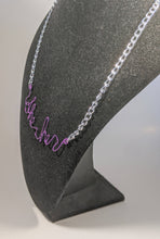 Load image into Gallery viewer, She/Her Talisman Necklace - Purple