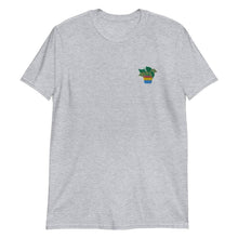 Load image into Gallery viewer, Pan Plant Tee (Gender neutral, embroidered)