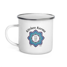 Load image into Gallery viewer, Kitchen Karma Enamel Mug