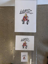 Load image into Gallery viewer, LGBTQ+ Art Print - Donating to TPOC - Available in three sizes!