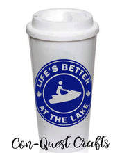 Load image into Gallery viewer, Life's Better at the Lake Permanent Decal - DECAL ONLY