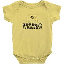 Load image into Gallery viewer, Gender Equality is a Human Right Bodysuit