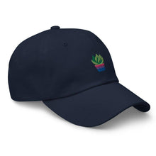 Load image into Gallery viewer, Bi Plant embroidered cap