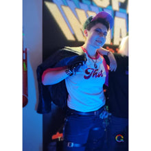 Load image into Gallery viewer, Pink Thot Raglan Shirt