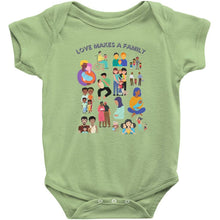 Load image into Gallery viewer, Love Makes a Family Bodysuit