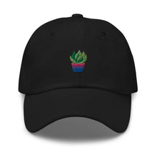 Load image into Gallery viewer, Bi Plant embroidered cap