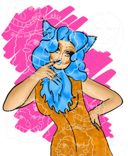 Load image into Gallery viewer, Werewolf Drag Queen Kimchi 5x7 Print