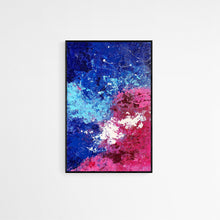 Load image into Gallery viewer, "Pink Ocean Wave" - Original Acrylic Painting by Canadian Abstract Artist Rina Kazavchinski