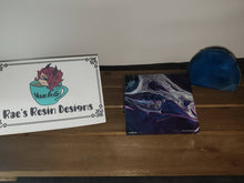 Load image into Gallery viewer, Nebula - Acrylic Flow Ceramic Tile Coasters