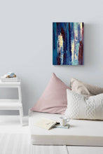 Load image into Gallery viewer, "A Winter Forest at Dawn" - Original Acrylic Painting