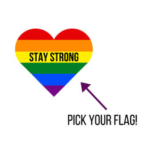 Load image into Gallery viewer, Pride T-Shirt - Choose Your Flag! (READ DESCRIPTION)