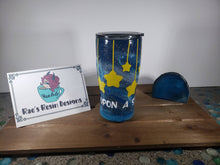 Load image into Gallery viewer, Wish Upon A Star Vinyl Acrylic Galaxy 20oz Modern Curve Tumbler