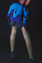 Load image into Gallery viewer, Scout Me Up Bustle Skirt in Cerulean, Indigo and Sparkle Noir