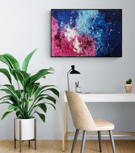 Load image into Gallery viewer, "Pink Ocean Wave" - Original Acrylic Painting by Canadian Abstract Artist Rina Kazavchinski