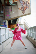 Load image into Gallery viewer, Bingo Bango Dress-Pink Sequin