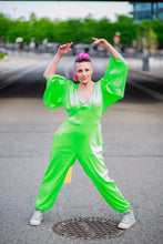 Load image into Gallery viewer, Bingo Bango Sequin Romper-Green