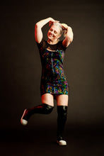 Load image into Gallery viewer, Cheeky Cheetah T-Shirt Dress