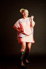Load image into Gallery viewer, Stars Aligned T-Shirt Dress - Just Peachy