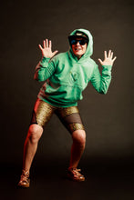 Load image into Gallery viewer, Party on the Bottom Scale Me Up Shorts Gold