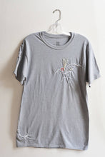 Load image into Gallery viewer, Grey Embroidered T-Shirt