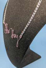 Load image into Gallery viewer, She/They Talisman Necklace - Blush