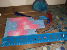 Load image into Gallery viewer, Resin Pride Glitter Tasseled Bookmarks