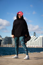 Load image into Gallery viewer, Cuddle Puddle Sweater Dress-Black